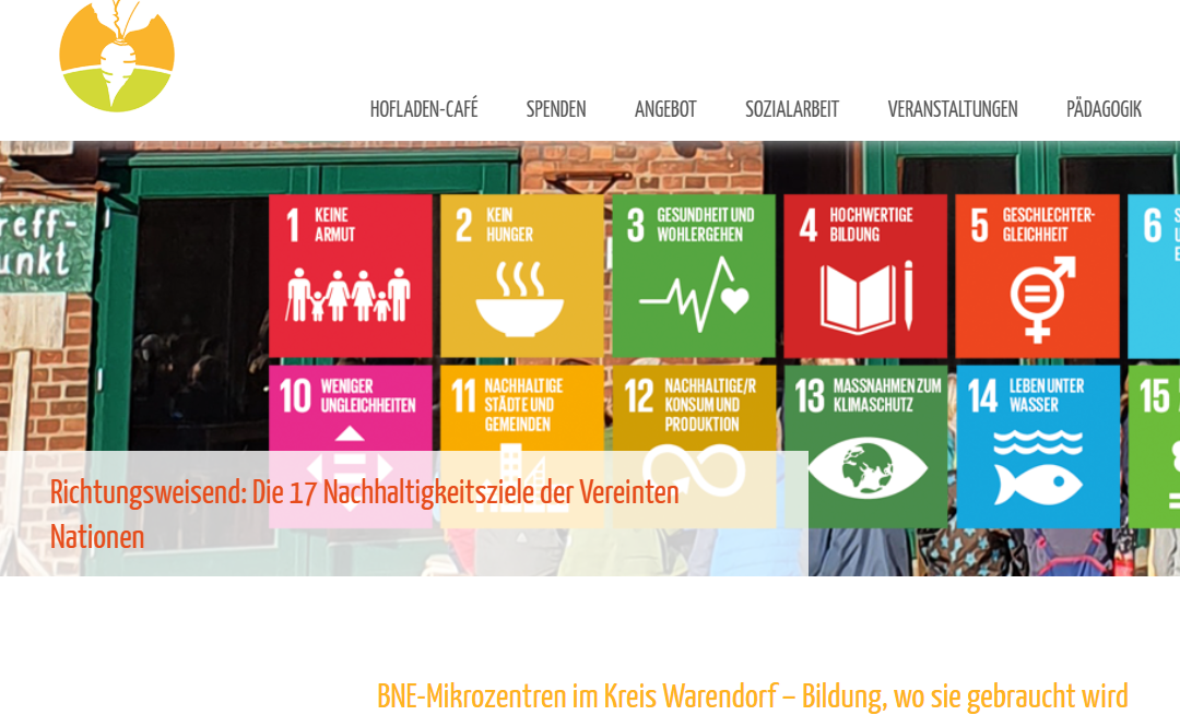 BNE-Mikrozentren im Kreis Warendorf: Bildung, wo sie gebraucht wird